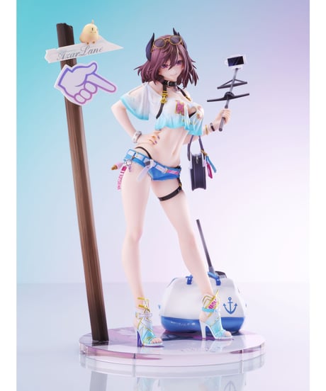 【予約】 霧島　ブレイブリーサマー　アズールレーン　塗装済み完成品フィギュア 『アズールレーン』［ミメヨイ］