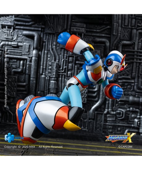 【予約】ロックマンX アクションフィギュア X マックスアーマー Ver.  (完成品)　［ハイヤトイズ］
