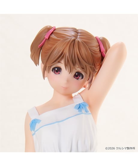 【予約】すずみちゃん　～おでかけ日和～　成形色アイボリー　レジンキャストキット　［クルシマ製作所］