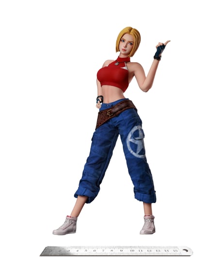 【予約】THE KING OF FIGHTERS XIV ブルー・マリー 1/6 アクションフィギュア　［ベリークール］