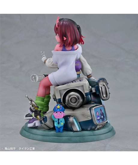 【予約】アニメ『銀河特急 ミルキー☆サブウェイ』チハル＆マキナ　彩色済完成品フィギュア　［メディコス・エンタテインメント］