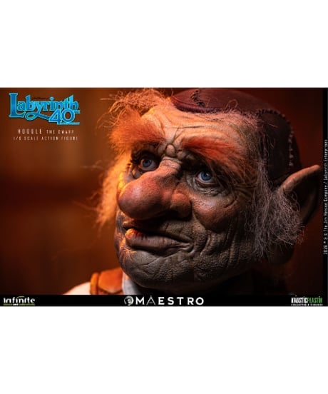 【予約】ラビリンス/ ホグル ザ・ドワーフ 1/6 アクションフィギュア　『ラビリンス/魔王の迷宮』　[インフィニティスタチュー]