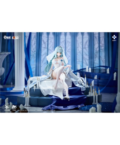 【予約】ドールズフロントライン2：エクシリウム  『クルカイ - 紺星の願い』 1/7完成品フィギュア 　[大漫匠アニメスター]