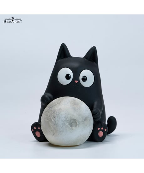 【予約】ヘッドクレスト ノリ 月を盗んだ猫　［ヘッドクレスト］