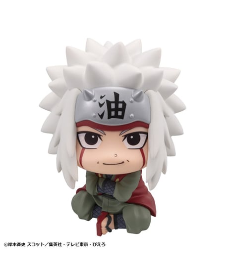 【予約】【送料無料】るかっぷ NARUTO-ナルト- 疾風伝 自来也　彩色済みフィギュア　［メガハウス］