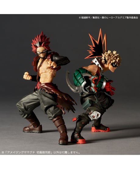 【予約】リボルテック アメイジング・ヤマグチ 切島鋭児郎（2027年再販）　僕のヒーローアカデミア　［海洋堂］