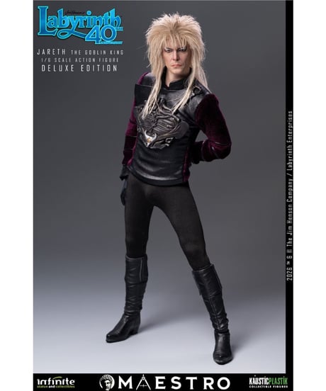【予約】ラビリンス/ ジャレス ザ・ゴブリンキング 1/6 アクションフィギュア DELUXE エディション　映画『ラビリンス 魔王の迷宮』　[インフィニティスタチュー]