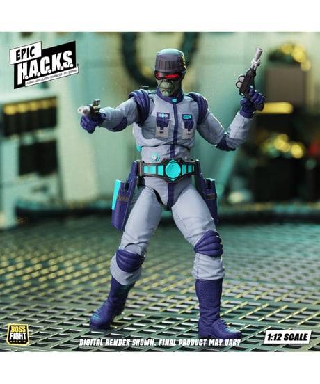 【予約】エピック H.A.C.K.S./ ランド・アローラ: ガンマ・スクワッド・リーダー 1/12 アクションフィギュア　［ボスファイトスタジオ］