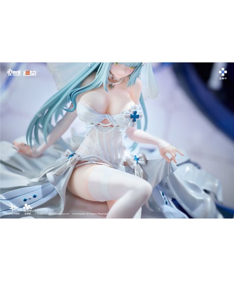 【予約】ドールズフロントライン2：エクシリウム  『クルカイ - 紺星の願い』 1/7完成品フィギュア 　[大漫匠アニメスター]