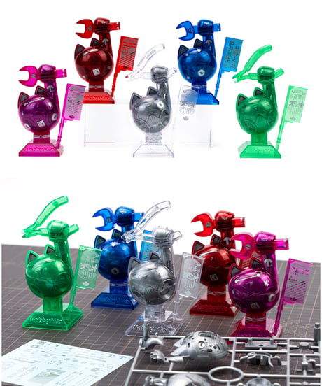 【予約】HOBBYMIO メカニカルキャット 組立式プラモデル　［HOBBYMIO（ホビーミオ）］
