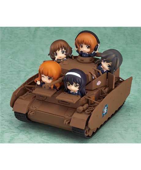 【予約】ねんどろいどもあ Ⅳ号戦車 D型改（H型仕様）　塗装済み完成品　ガールズ＆パンツァー 最終章　［グッドスマイルカンパニー］