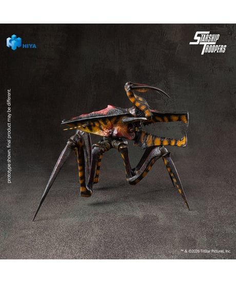 【予約】スターシップ・トゥルーパーズ アクションフィギュア ウォリアー・バグ (完成品)　［ハイヤトイズ(Hiya Toys)］