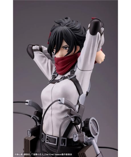 【予約】OSHI WORKS ミカサ・アッカーマン The Final Season ver.　PVC塗装済み完成品　TVアニメ『進撃の巨人』The Final Season　［コトブキヤ］