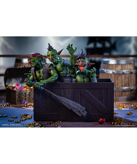 【予約】ゴブリン族 海賊ゴブリン 1/12スケール可動フィギュア (完成品)　［HopDo Toys］