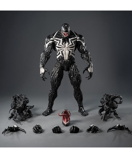 【予約】DLX ヴェノム（通常版）　1/12スケール　塗装済み可動フィギュア　Marvel's Spider-Man 2　[threezero]