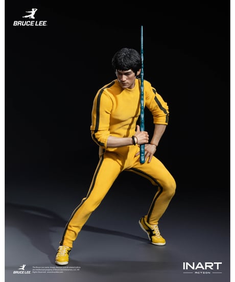 【予約】INART Action（インアート・アクション）― ブルース・リー（イエロー・ジャンプスーツ）1/12スケール アクションフィギュア　［INART］