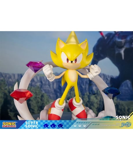 【予約】ソニックフロンティアスーパーソニックスタチュー (完成品) 『 ソニック・ザ・ヘッジホッグ 』　［ファースト4フィギュア］