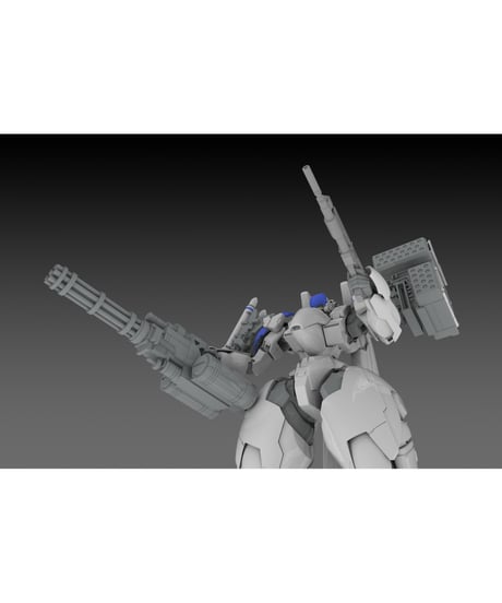 【予約】プラスチックキット「X-4+(PD-802) 装甲歩兵用　武装セット3[武装取り付け用肩パーツ＆DRu35 MLC＆R25ロケット＆M7Aガトリング砲]」　[PLUM]