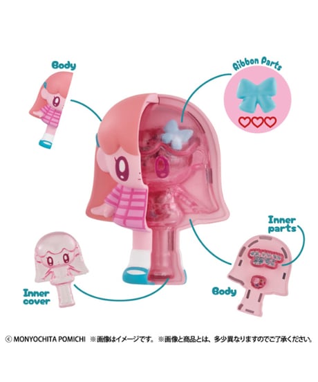 【予約】INSIDE FANTASY MONYOGIRL　4個入り1BOX　［メガハウス］