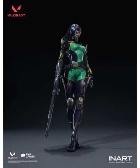 【予約】INART Action―『VALORANT』ヴァイパー アクションフィギュア　［INART］