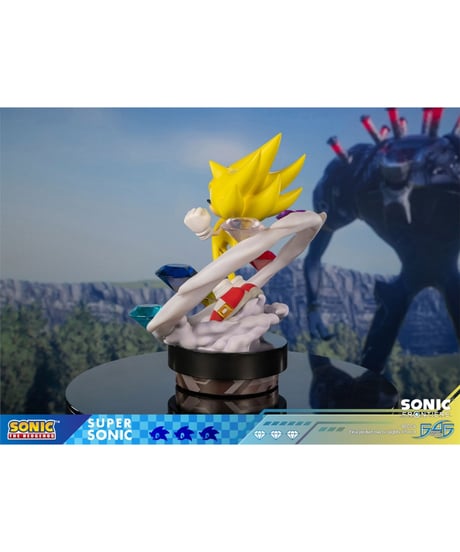 【予約】ソニックフロンティアスーパーソニックスタチュー (完成品) 『 ソニック・ザ・ヘッジホッグ 』　［ファースト4フィギュア］