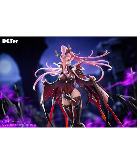 【予約】竜姫士 ヘスリオン　1/7スケール　塗装済み完成フィギュア　［PLUM］