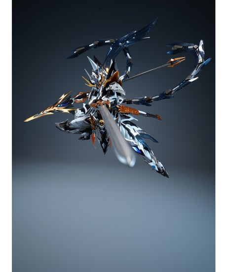 【予約】 MNP-XH05WA 天佑星 龍胆虎将・趙雲 威武カラー 組立プラモデルシリーズ　[MOTOR NUCLEAR 摩動核]