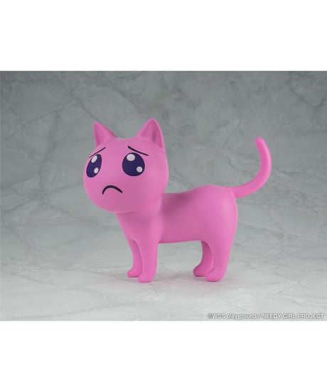 【予約】アニメ「NEEDY GIRL OVERDOSE」 ぴえん猫ソフビ 彩色済み完成品フィギュア　[メディコス・エンタテインメント]