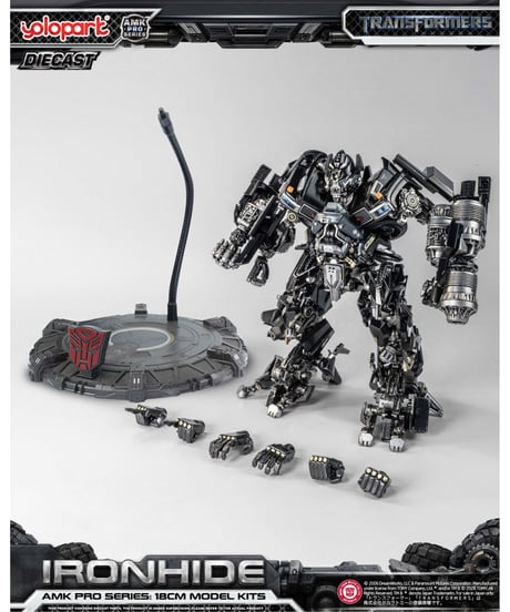 【予約】AMK PRO 「トランスフォーマー(ハリウッド版第1作)」アイアンハイド　［童友社］