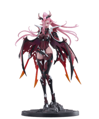 【予約】竜姫士 ヘスリオン　1/7スケール　塗装済み完成フィギュア　［PLUM］