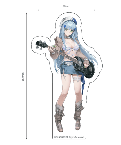 【予約】ドールズフロントライン 熱浪回想シリーズ クルカイ 10周年アニバーサリーver. 1/6 完成品フィギュア　［KAWA DESIGN］