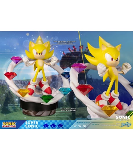 【予約】ソニックフロンティアスーパーソニックスタチュー (完成品) 『 ソニック・ザ・ヘッジホッグ 』　［ファースト4フィギュア］