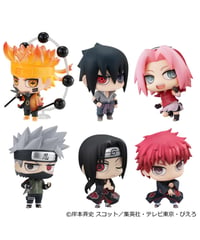 【予約】ちみメガシリーズ NARUTO-ナルト- 疾風伝 マスコットコレクション【1】　6個入り1BOX　［メガハウス］