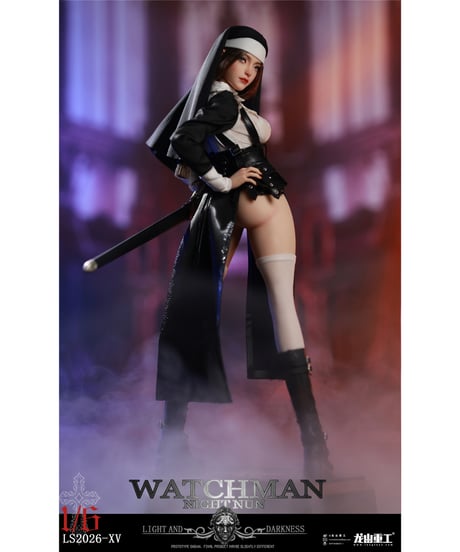 【予約】1/6 ウォッチマン ナイトナン 1.0 エレナ リマスターアップグレードVer. スタンダード版 (ドール)［龍山重工］