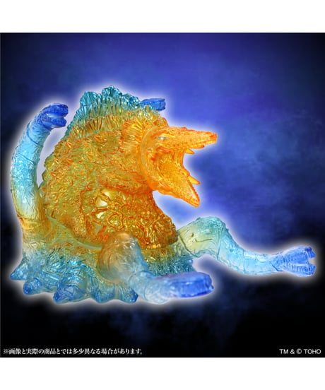 【予約】MSS ゴジラEX【第22弾】ビオランテ ラストシーンイメージクリア Ver.　彩色済み完成品　[CCP JAPAN]
