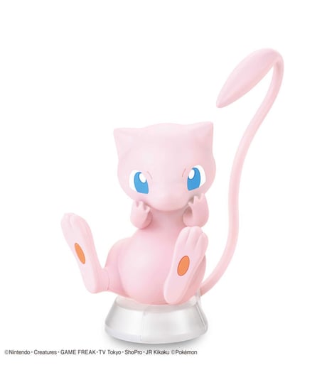 【入荷待ち】【送料無料】ポケモンプラモコレクション クイック!! 02 ミュウ　プラモデル　［バンダイ］