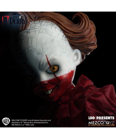 【予約】リビングデッドドールズ/ IT イット ウェルカム・トゥ・デリー "それ"が見えたら、終わり。: ペニーワイズ　［メズコトイズ］