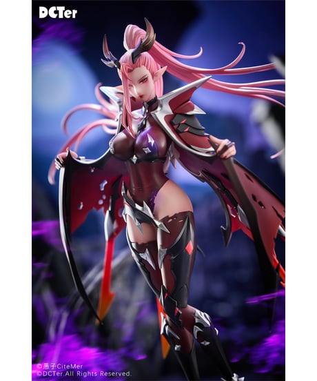 【予約】竜姫士 ヘスリオン　1/7スケール　塗装済み完成フィギュア　［PLUM］