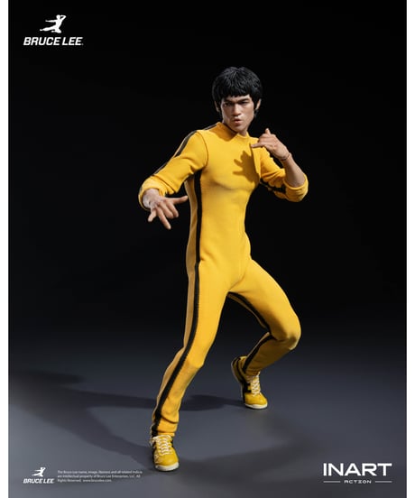 【予約】INART Action（インアート・アクション）― ブルース・リー（イエロー・ジャンプスーツ）1/12スケール アクションフィギュア　［INART］