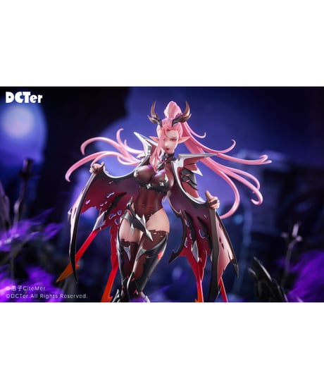 【予約】竜姫士 ヘスリオン　1/7スケール　塗装済み完成フィギュア　［PLUM］