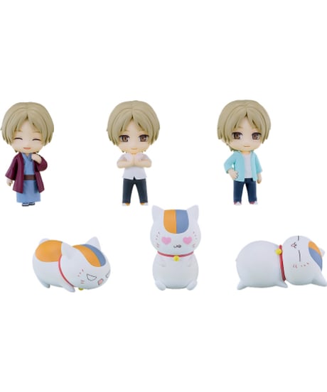 【予約】ねんどろいどさぷらいず 夏目友人帳 夏目貴志&ニャンコ先生コレクション　6個入り1BOX　［グッドスマイルカンパニー］