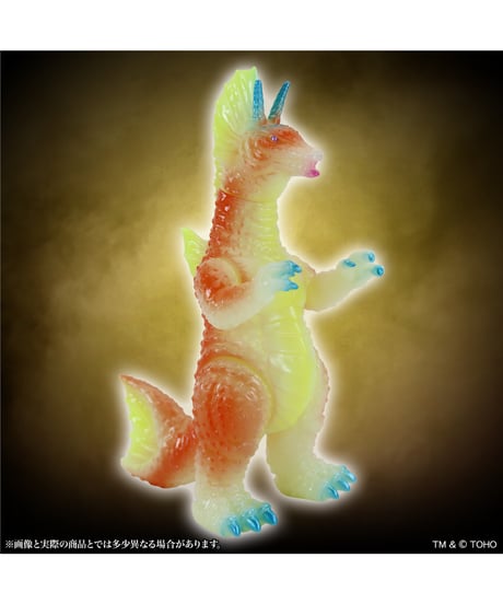 【予約】MSS ゴジラEX【第23弾】チタノザウルス ルミナスレッド Ver.　彩色済み完成品　［CCP JAPAN］