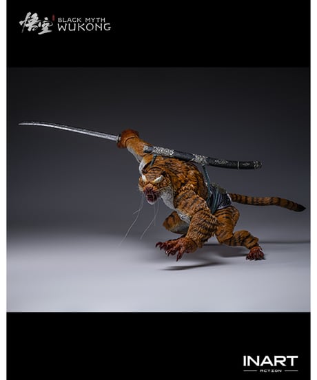 【予約】INART Action（インアート・アクション）―『黒神話：悟空』虎先鋒 1/12スケール アクションフィギュア　［INART］