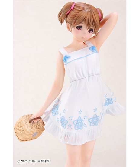 【予約】すずみちゃん　～おでかけ日和～　成形色フレッシュ　レジンキャストキット　［クルシマ製作所］