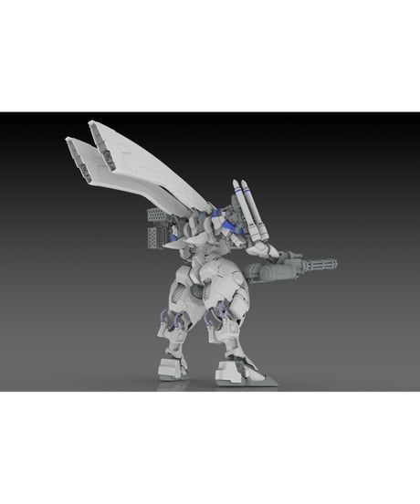 【予約】プラスチックキット「X-4+(PD-802) 装甲歩兵用　武装セット3[武装取り付け用肩パーツ＆DRu35 MLC＆R25ロケット＆M7Aガトリング砲]」　[PLUM]