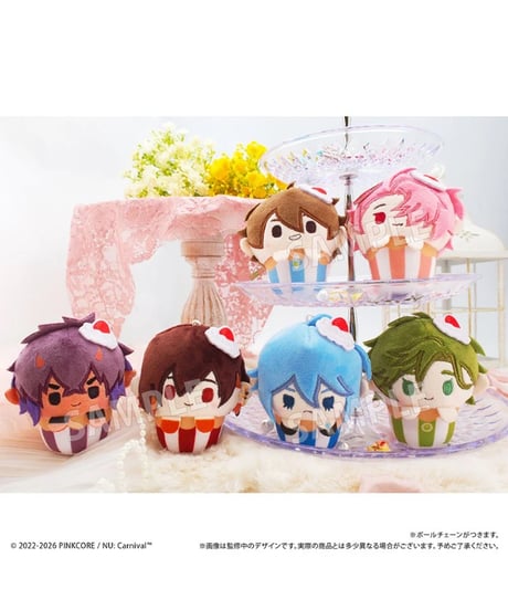 【予約】NU: カーニバル カップケーキたぴぬい Vol.1 　6個入り1BOX　［タピオカ］