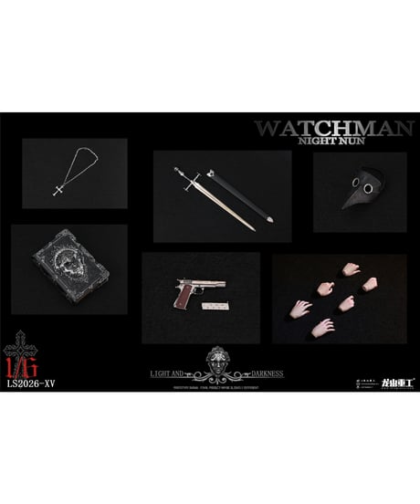 【予約】1/6 ウォッチマン ナイトナン 1.0 エレナ リマスターアップグレードVer. デラックス版 (ドール)　［龍山重工］