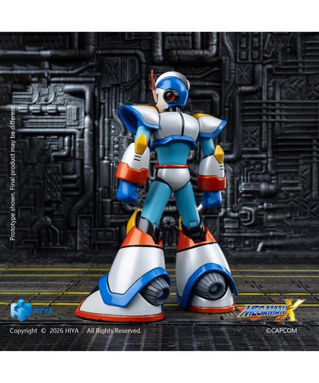【予約】ロックマンX アクションフィギュア X マックスアーマー Ver.  (完成品)　［ハイヤトイズ］