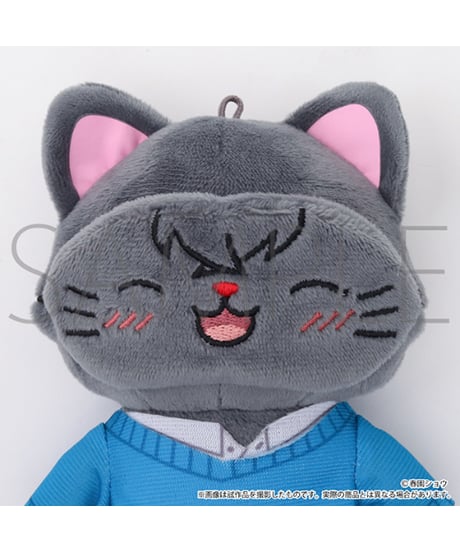 【予約】【送料無料】佐々木と宮野 withCAT アイマスク付きぬいぐるみキーホルダーPlus／佐々木秀鳴／宮野由美／平野大河／鍵浦昭　全4種　［ムービック］