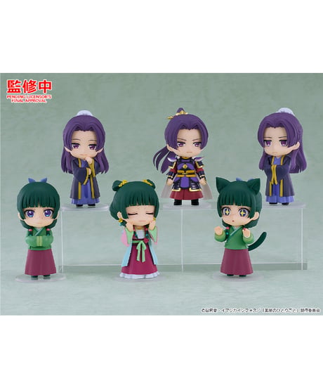 【予約】ねんどろいどさぷらいず 薬屋のひとりごと 猫猫&壬氏コレクション　6個入り1BOX　［グッドスマイルカンパニー］